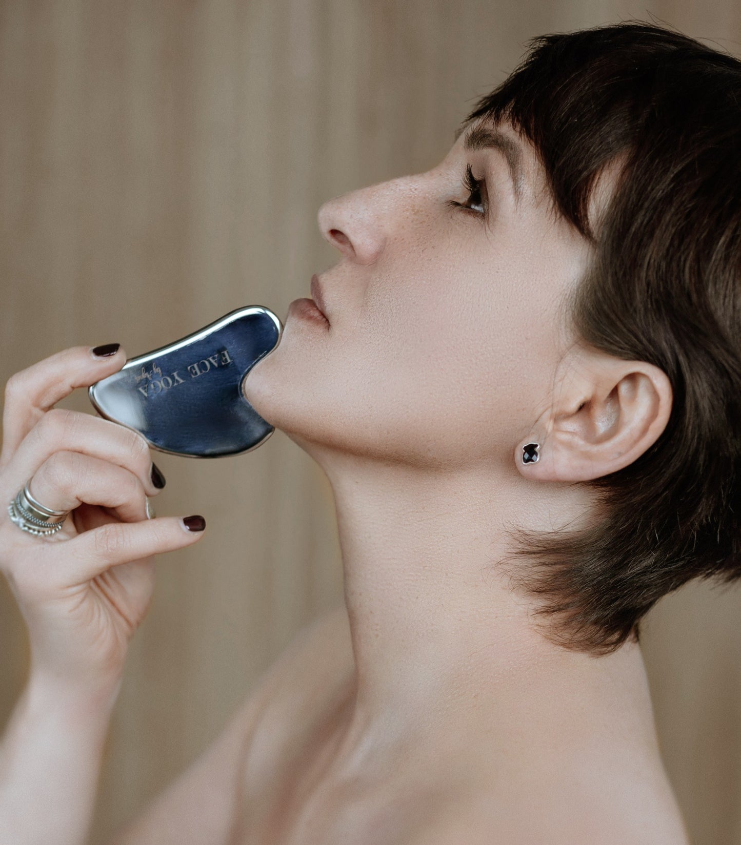 STAINLESS STEEL GUA SHA image 1